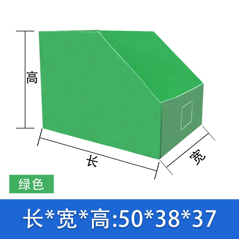 Shelf Oblique Carton Storage Box Multifunctional Classification E-commerce Warehouse Parts Material Wear-resistant Hollow Board Warehouse Box