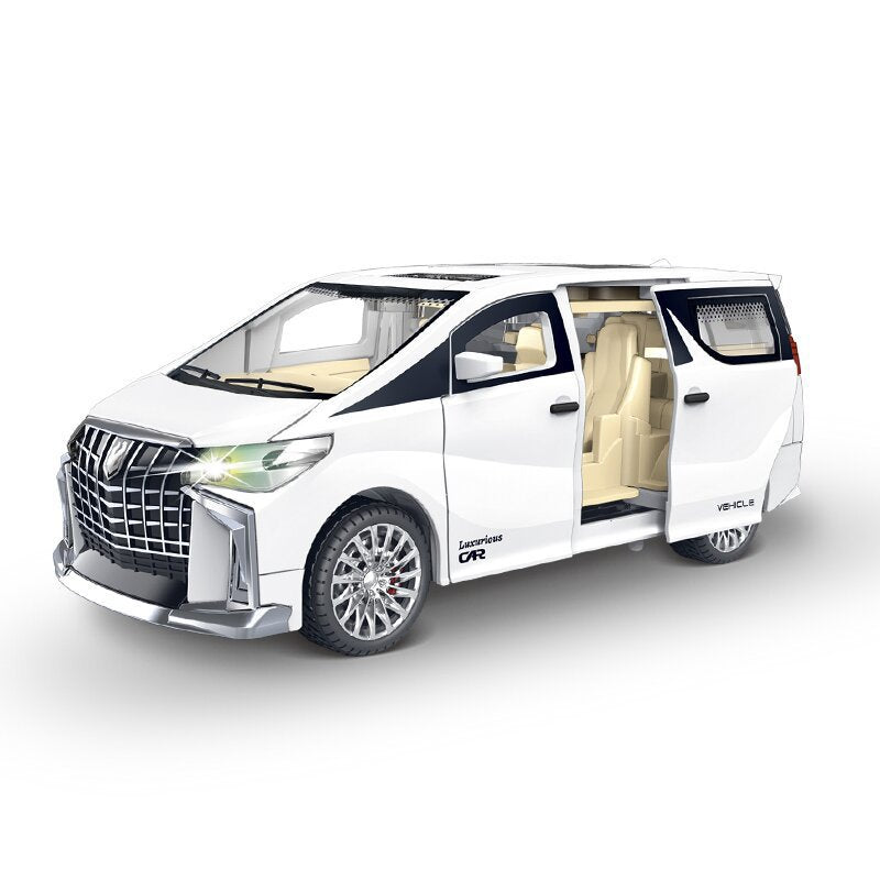 children's sound and light inertial toy car can open the door artificial ambulance police car off-road vehicle business vehicle model