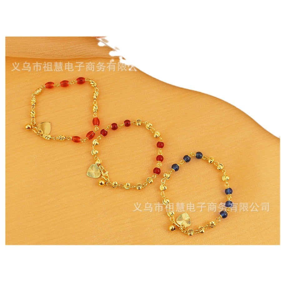 Elegant and sweet beaded bracelet sets, designed for women's everyday wear with a touch of luxury