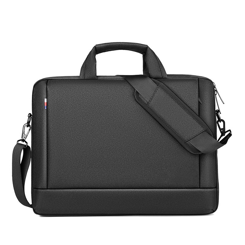 Cross-border fashion handbag waterproof computer bag men's business briefcase lightweight women's file bag commuter shoulder bag