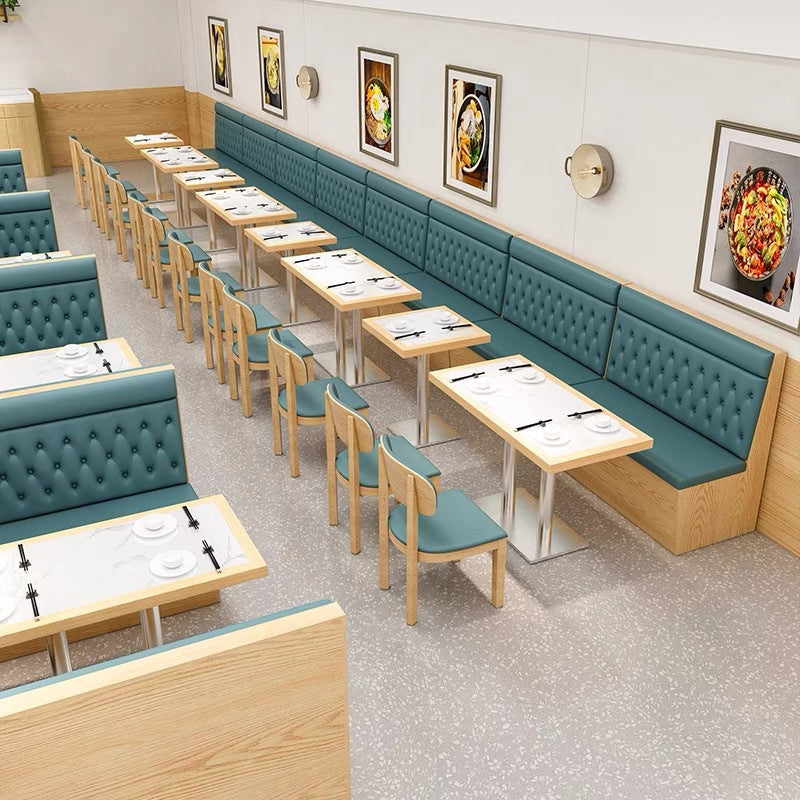Western Restaurant Catering Hot Pot Restaurant Wall Storage Card Seat Cafe Noodle Restaurant Snack Burger Shop Card Seat Sofa Commercial