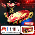 【premium selection】cross-border bestseller: spider-man iron man transforming remote control electric car - kids' & family toy vehicle
