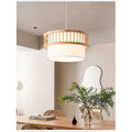 Nordic solid wood pendant light - restaurant, dining, hotel private room, noodle shop hanging lamp - japanese style master bedroom lighting fixture