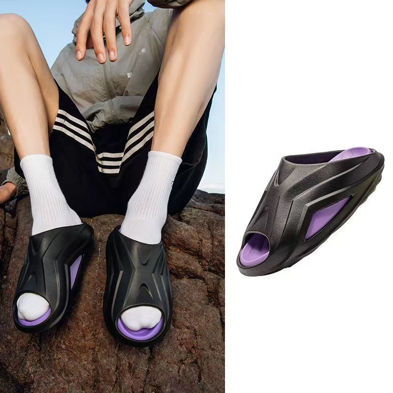 2025 new eva spring/summer sports slippers - coconut style, unisex, outdoor anti-slip casual beach shoes for cross-border e-commerce