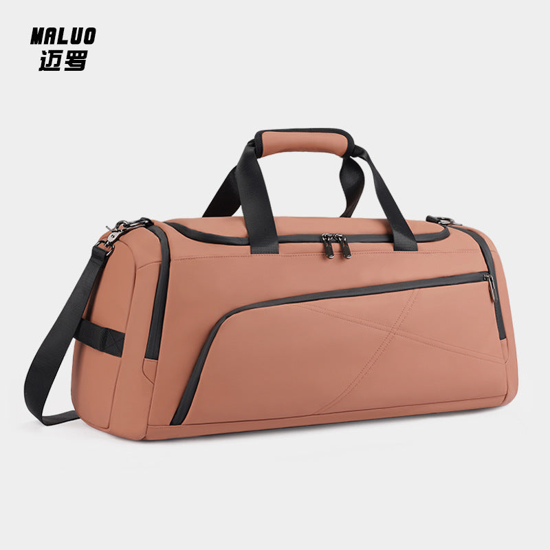 New outdoor sports training bag cover tie rod dry and wet separation travel bag large capacity multi-function double back luggage bag
