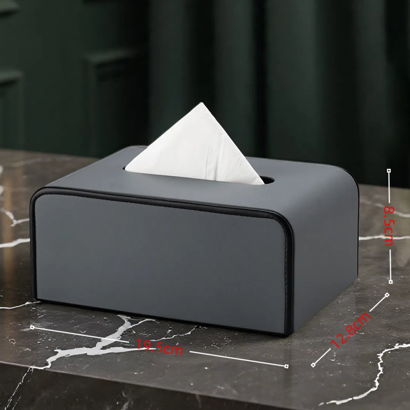 Household carton creative mobile phone holder remote control desktop storage box living room coffee table light luxury high-end tissue box