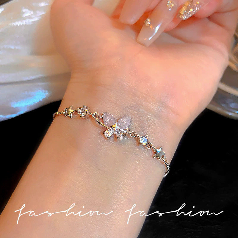 Korean ins trendy pearl bracelet female design nicheeasiest for matchelegant bracelet couple bracelet jewelry wholesale
