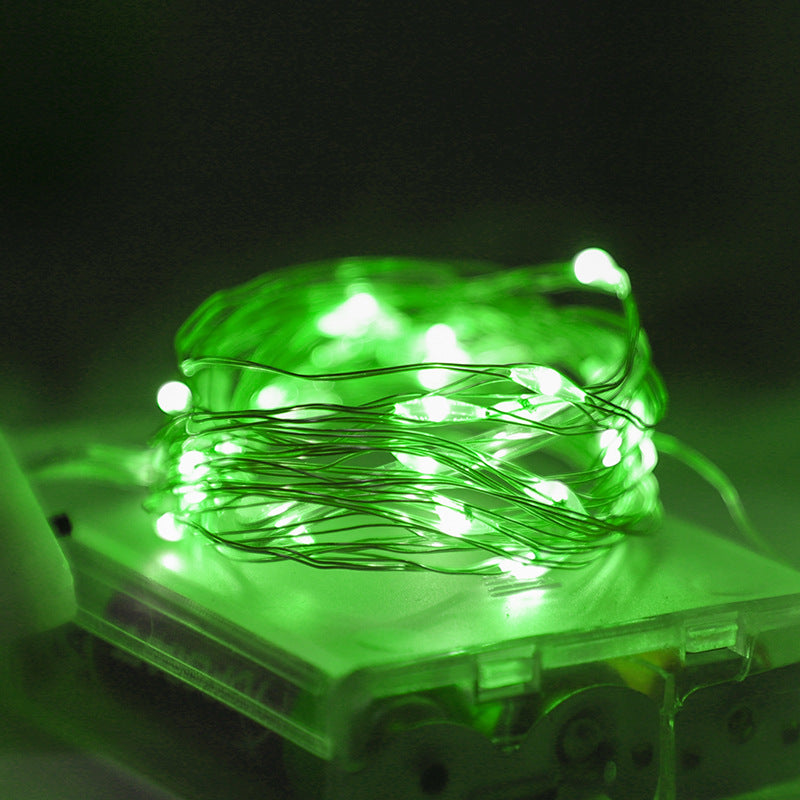 led light string copper wire light battery box multifunctional small light string copper wire string light decorative lights star light copper wire light