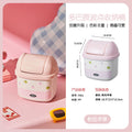 Cartoon cute desktop stationery storage bucket mini storage box high-value office dormitory desktop paper basket miscellaneous items bucket