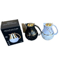 luxury style wholesale european coffee pot for home commercial thermos kettle 1000ml wood grain ls059 hot sale 8