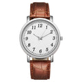 2021 wish cross-border couple's round watch, quartz watch for men and women, student gift, wholesale cross-border hot seller