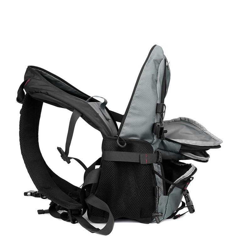 New backpack men's and women's 2025 large-capacity outdoor travel bag multi-functional wild adventure bag mountaineering bag backpack