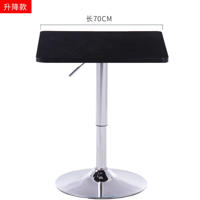 High table bar table round casual cocktail table adjustable small round table high bar round table bar chair