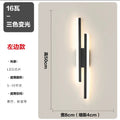 Led popular modern minimalist new nordic style room wall lamp aisle light acrylic strip light for home use
