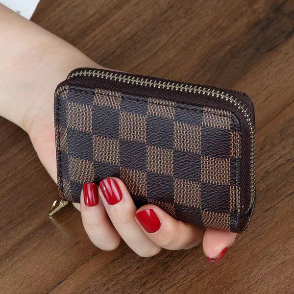 Fashion organ card bag, card, female multi-card position, credit card bag, small change, ID card cover, one piece will be sent on behalf of you.