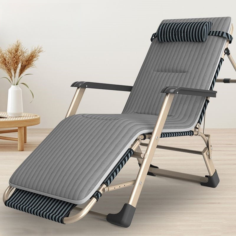 Okiffer recliner nap foldable bed nap office chair casual foldable single bed for home balcony adult