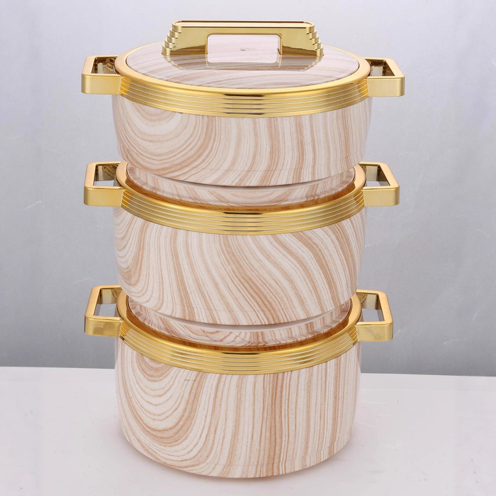Factory direct cross-border hot selling insulated lunch box stainless steel food container insulated pot kitchen tableware new three-piece set