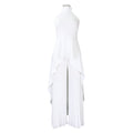 D372export cross-border fashion casual suit summer socialite private clothes backless top pleated wide-leg pants european and american suit