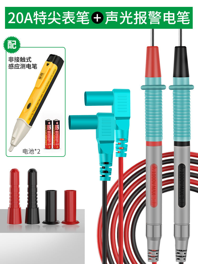 Baolian multimeter pen probe extra tip plug universal electric pen meter stick silicone wire measuring pen universal meter accessories