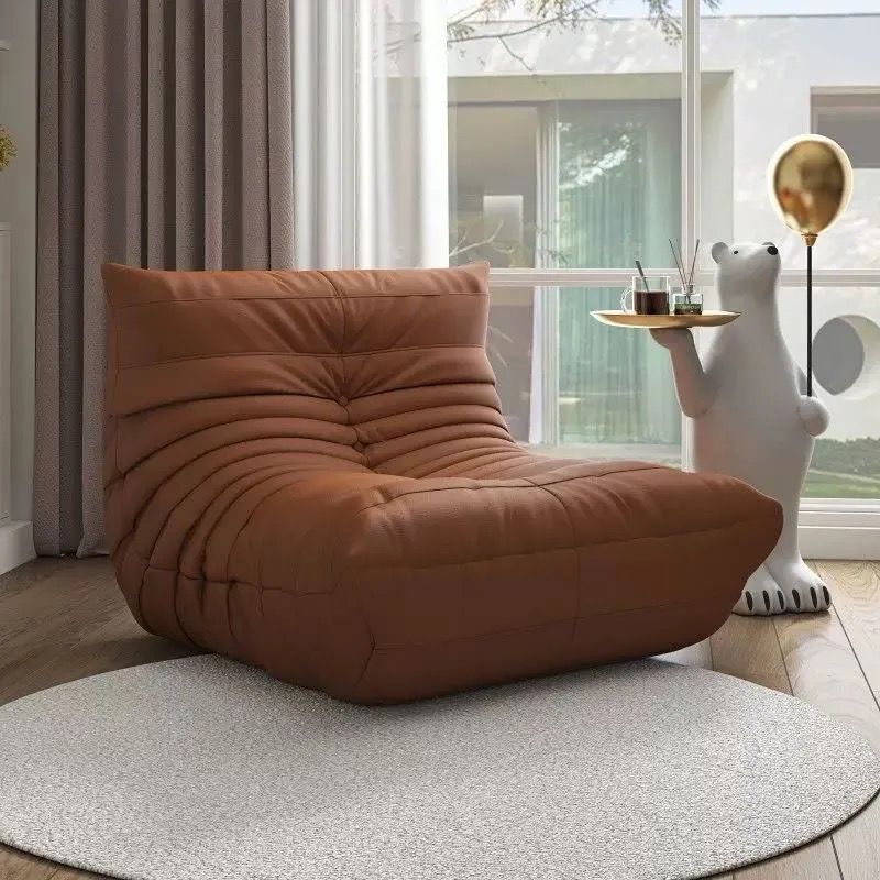 Lazy sofa caterpillar sofa chair balcony bedroom small sofa tatami can lie down and sleep single sofa chair