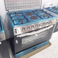 Four 4 gas two 2 electric combustion appliances gas stove oven conjoined upright 900 wide multi-family gas electric oven manufacturer
