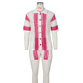 "vip exclusive" cross-border e-commerce source factory: european and american style women's knit striped sexy lingerie set