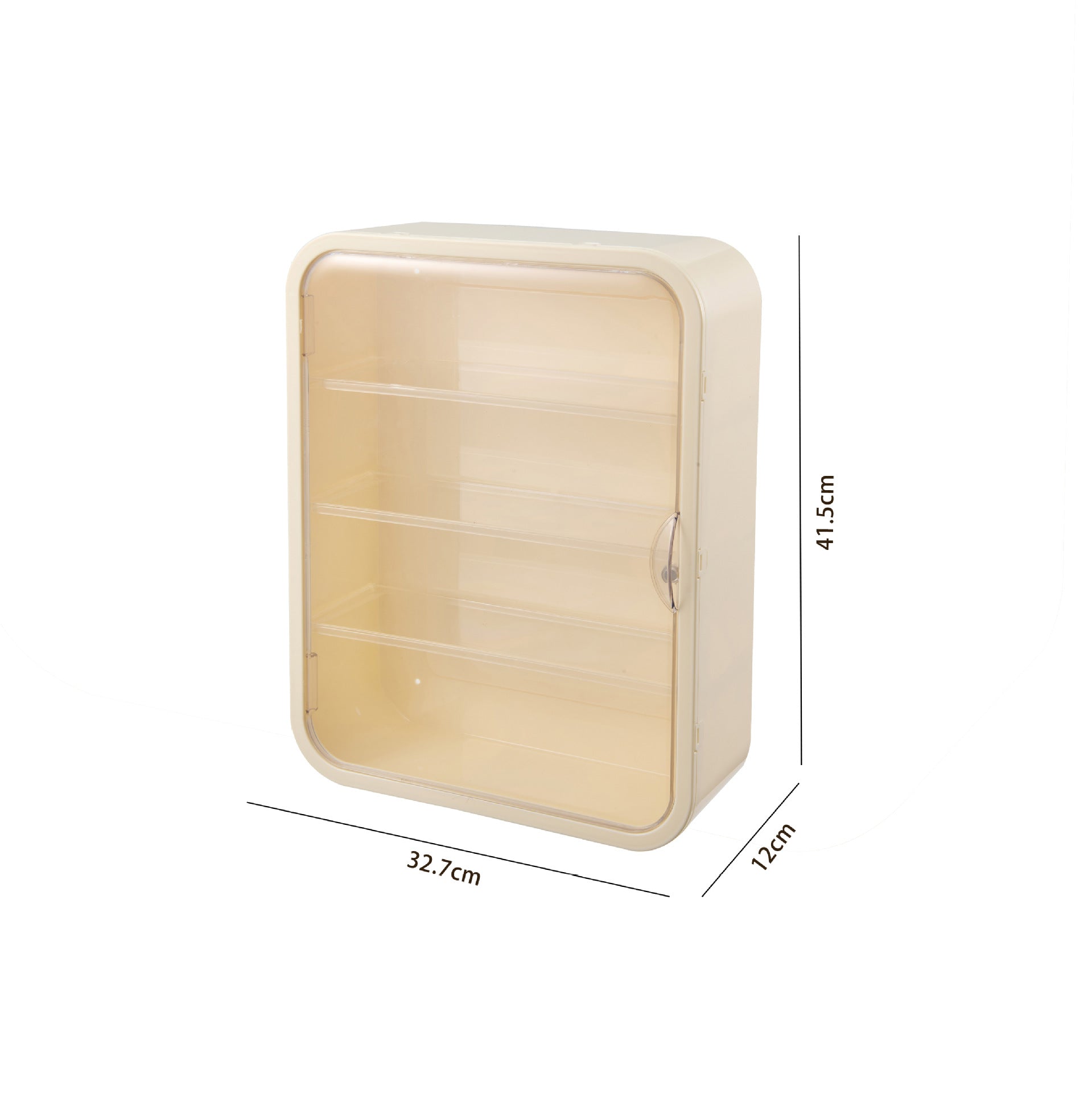 POP MART figure wall-mounted storage display cabinet blind box storage wall cabinet transparent dust-proof doll storage box