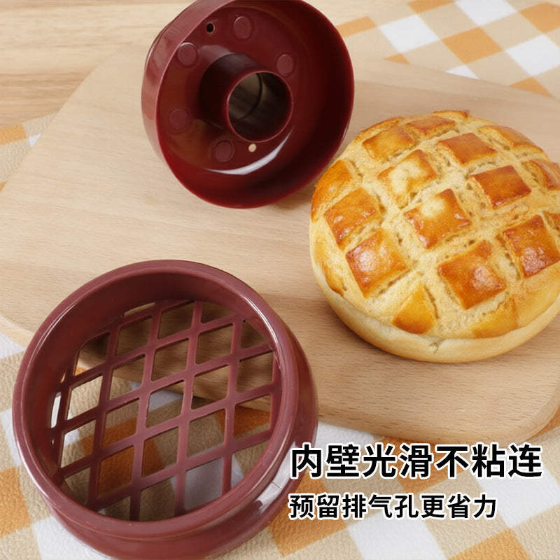 hot-selling donut molds - assorted floral donut press molds, hollow plastic cake & bread models, cookie cutters