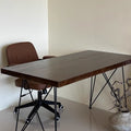 Solid wood desk - chinese style minimalist long table - home computer desk - living room desktop office large board table - student writing desk