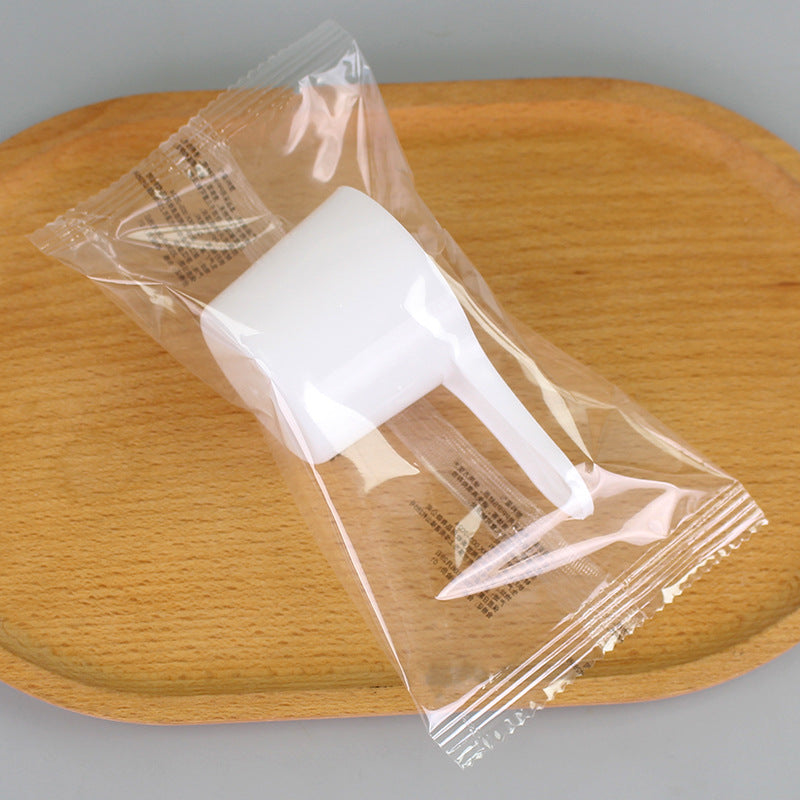 Individually wrapped 70ml plastic measuring spoons - suitable for fertilizer, pesticide, laundry detergent, feed, and non-edible water (70g capacity)