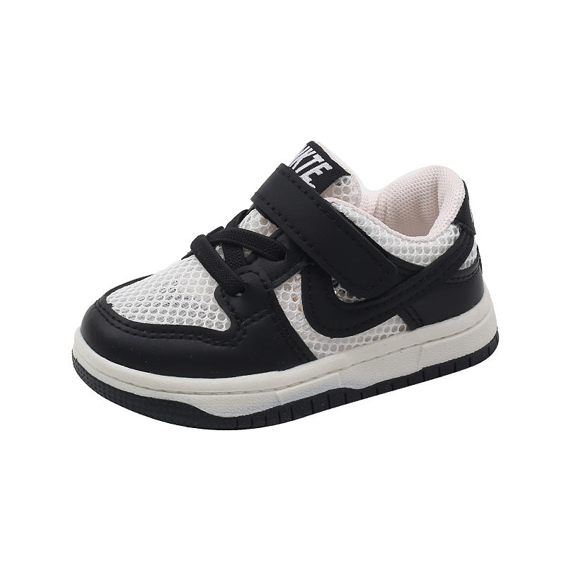 Kids' sneakers & athletic shoes - boys & girls, baby & toddler shoes, spring/summer hollow-out mesh sandals, skate shoes, panda shoes