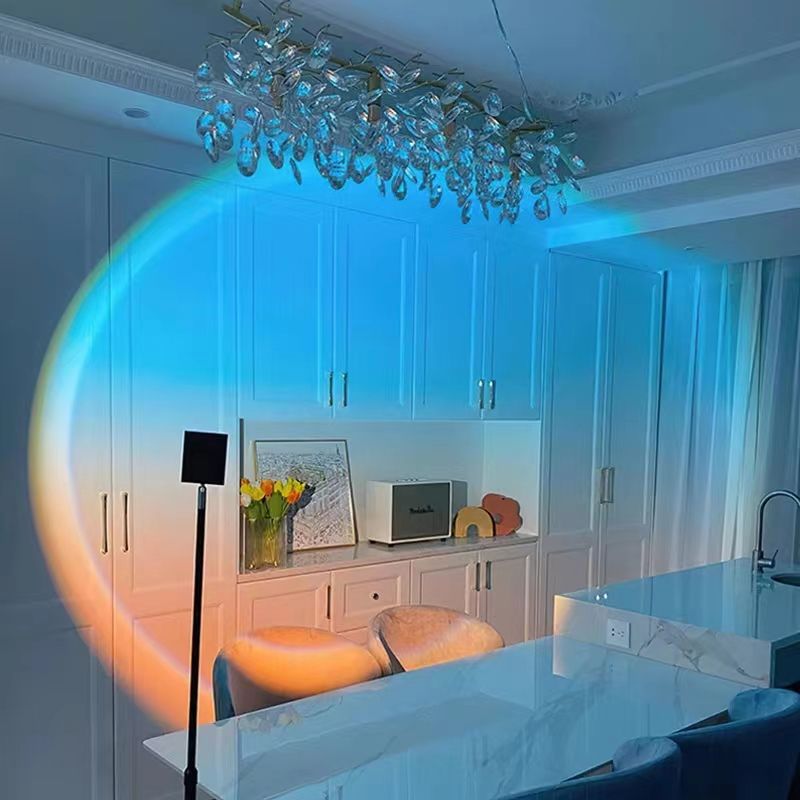 Art photography photo sunset sunset bedroom floor lamp living room lamp atmosphere lamp sunset lamp popular