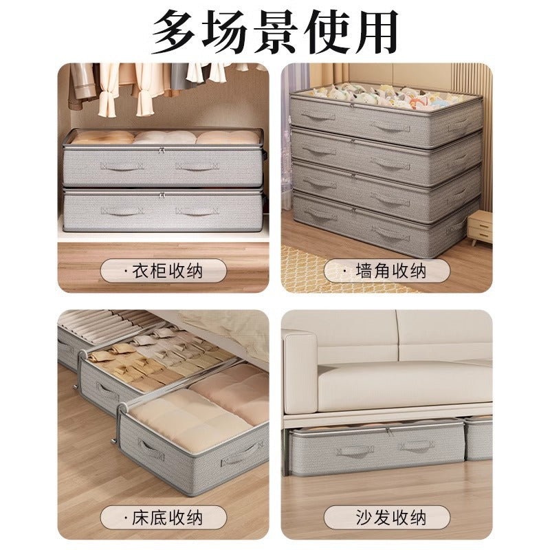 Quilt storage bag, household large-capacity clothing, moving, packing, duffel bag, quilt special finishing artifact