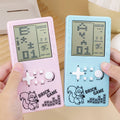 mini handheld game console - educational tetris game machine - portable classic nostalgic gift - wholesale