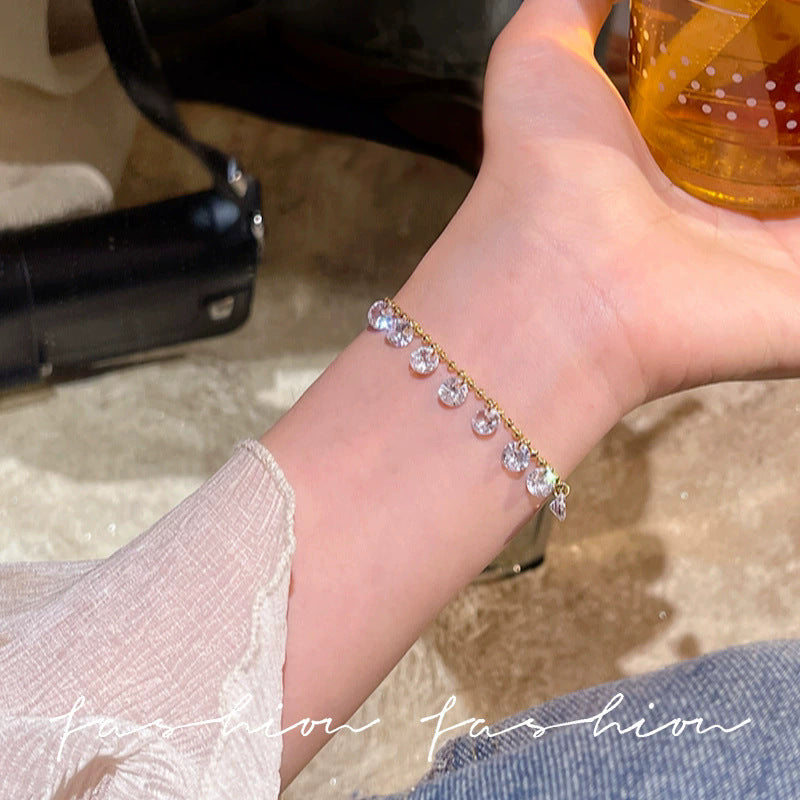 Korean ins trendy pearl bracelet female design nicheeasiest for matchelegant bracelet couple bracelet jewelry wholesale
