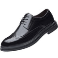 New men's brogue leather shoes - business casual, british style, formal dress shoes, korean style, breathable