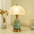 High-end, understated luxury table lamp for home use, perfect for the master bedroom, living room, or bedside table. available in ceramic, with a warm american or modern chinese style