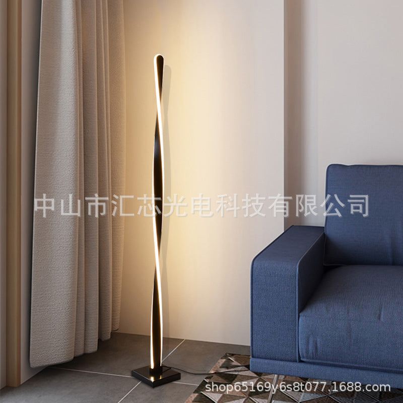 Modern minimalist floor lamp - perfect for living room, sofa side, trendy light luxury bedside lamp, nordic minimalist high-end standing lamp