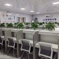Self-study table immersive shared postgraduate entrance examination study table office desk employee seat certification table self-study room partition office desk