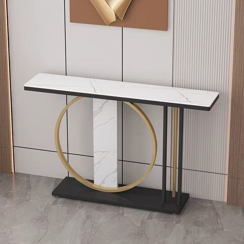 Entryway cabinet light luxury high-end entrance table ultra-narrow extremely narrow corridor aisle entrance table entrance door altar rock slatted case