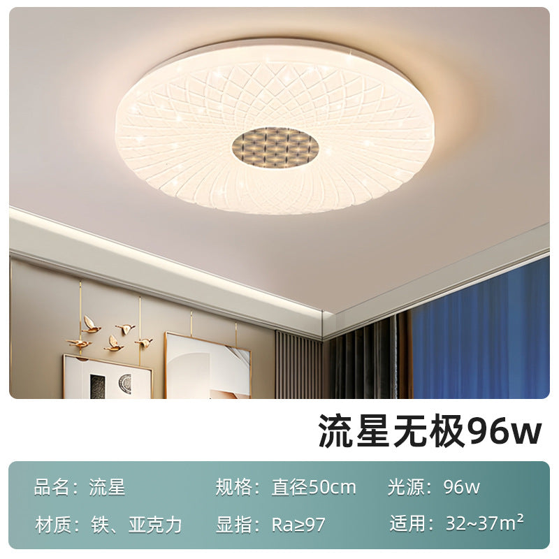 Bedroom light modern simplicity 2025 new ceiling light cream wind Internet celebrity romantic starry sky master bedroom lighting
