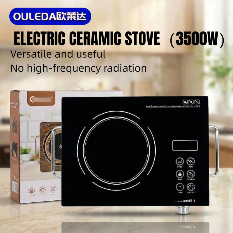 Electric ceramic cooker - high-power multifunctional induction cooker for home cooking, stir-frying, and hot pot - cross-border wholesale