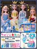 Qini dress-up doll, children's toy, realistic princess doll, extra-large set gift box, wholesale for girls