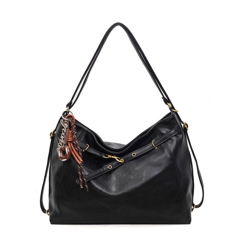 2025 new autumn/winter fashionable versatile shoulder & crossbody commuter tote bag - multifunctional retro chic backpack