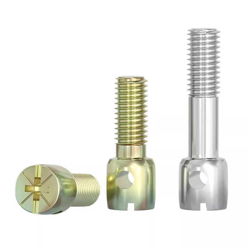 304 stainless steel/iron plated color zinc carbon steel lead seal screw electric meter seal strap hole cross bolt M3M4M5M6