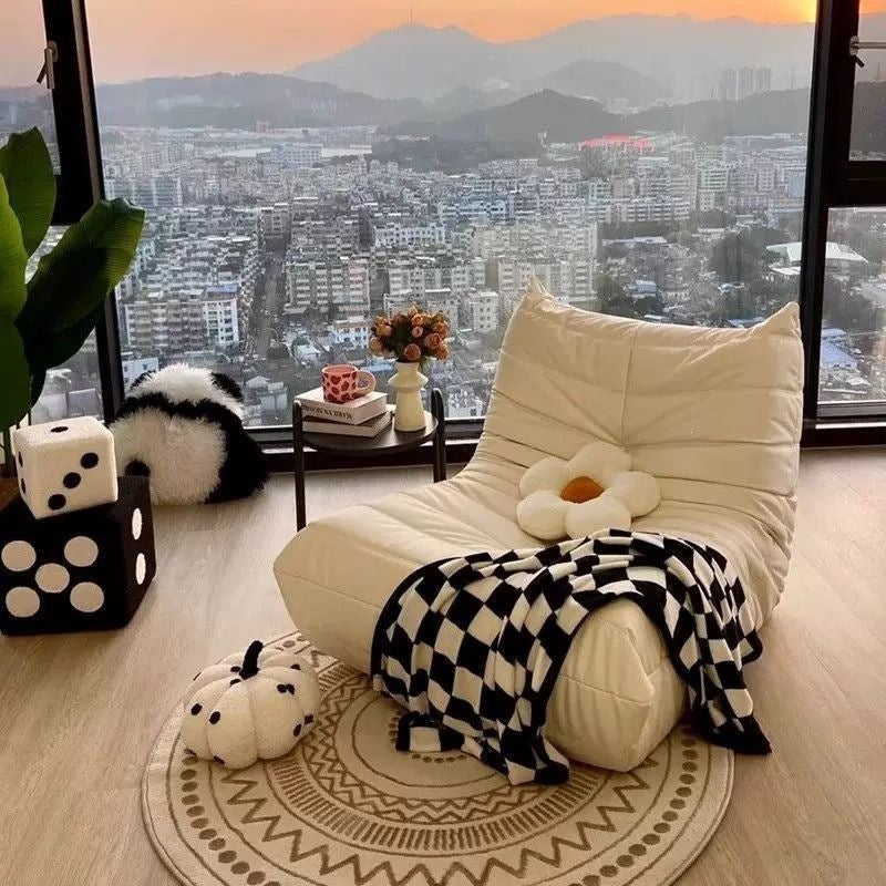 Caterpillar lazy sofa can lie down and sleep huge sofa balcony tatami single sofa chair bedroom small sofa