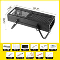 Outdoor charcoal grill - smokeless, foldable bbq grill, heavy-duty portable picnic charcoal grill, home carbon barbecue grill