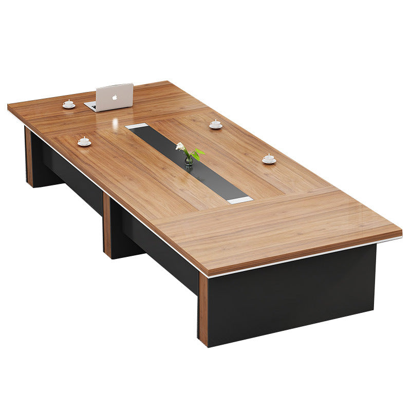 Saint li casual conference table long table thickened office desk training meeting long table and chair combination