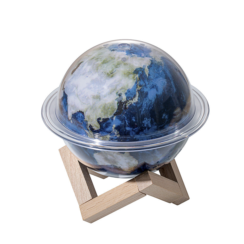 Creative new planet humidifier - home use, high mist output, night light, 3d printed moon humidifier, air purifier
