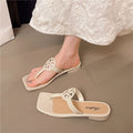 2025 summer new arrivals: versatile and comfortable flat sandals - chic, roman-style, fashionable, and stylish slides for casual wear and outdoor adventures